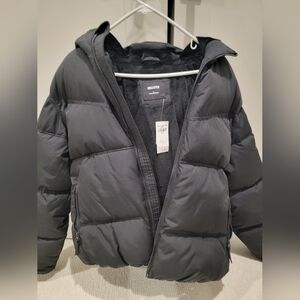 Hollister Black Puffer Jacket